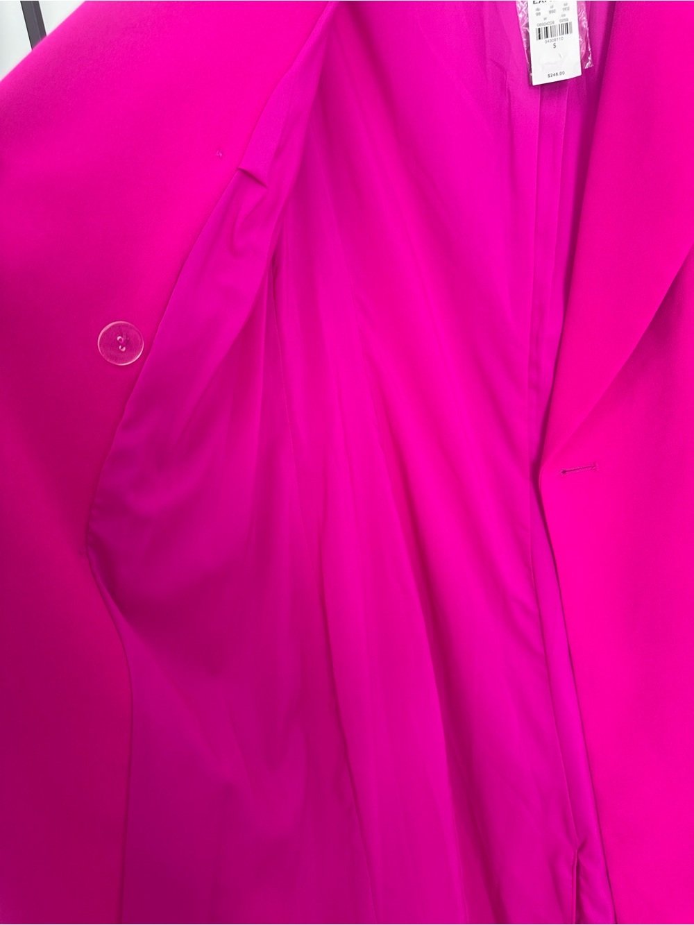 Express Fuchsia Long Coat perfect for new season. - Picture 7 of 9